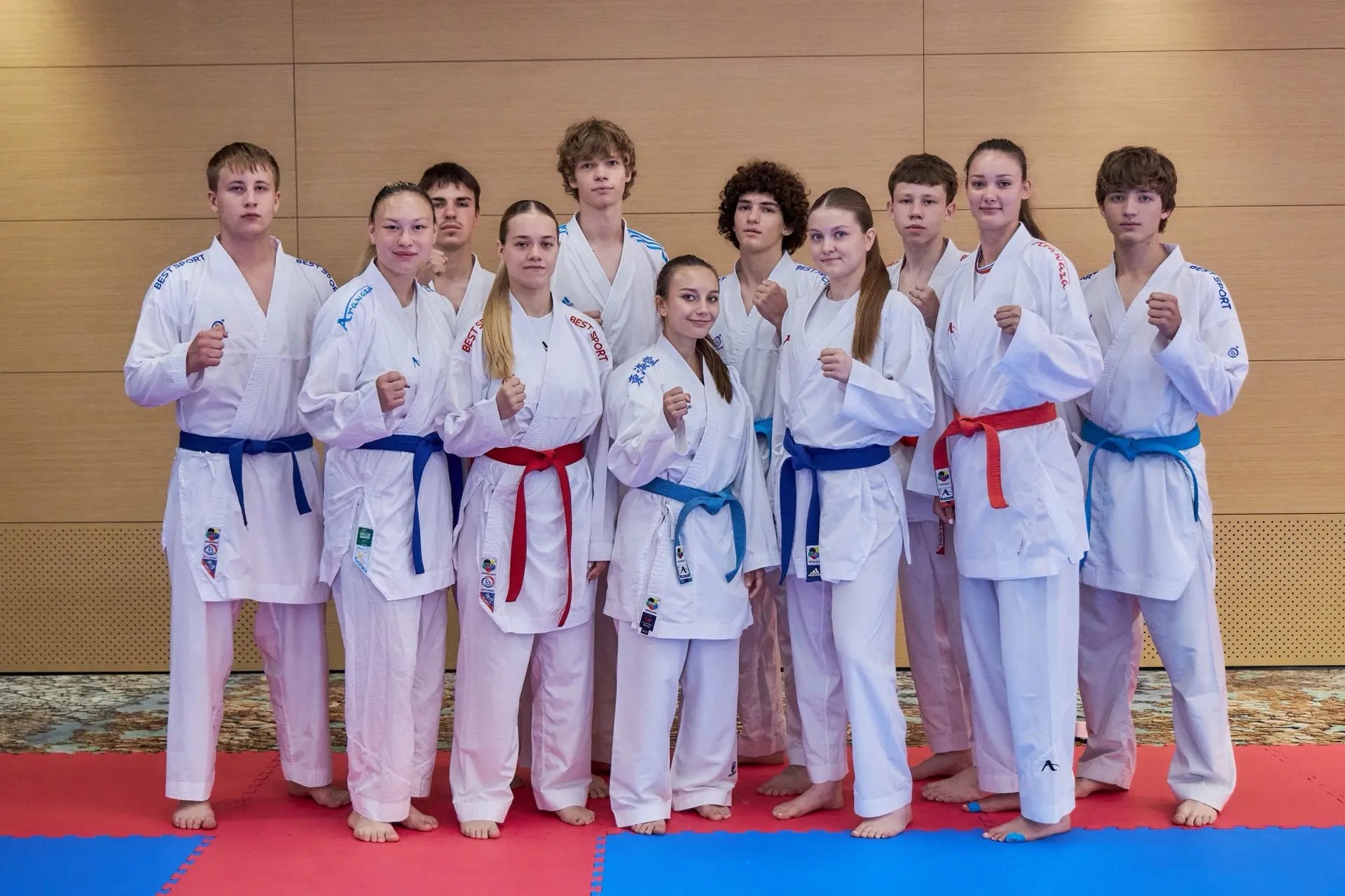 Спортсмены клубов Ростовской области на национальной аттестации Федерации карате России